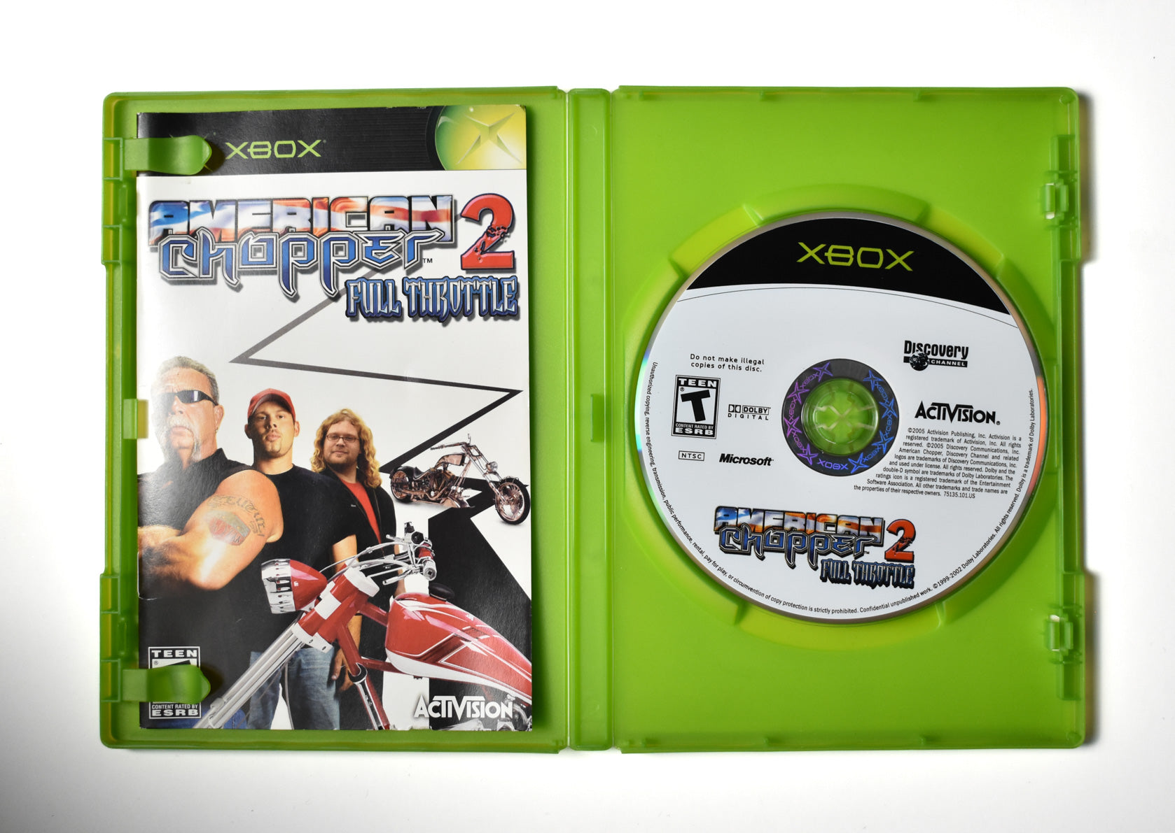 Xbox American Choppers 2 Full Throttle USED Video Game