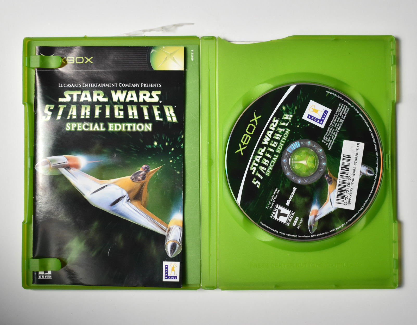 Xbox Star Wars Star Fighter Used Video Game Microsoft Original Xbox