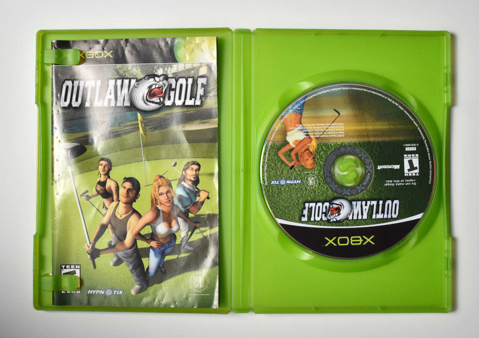 Xbox Out Law Golf Microsoft Xbox Original USED