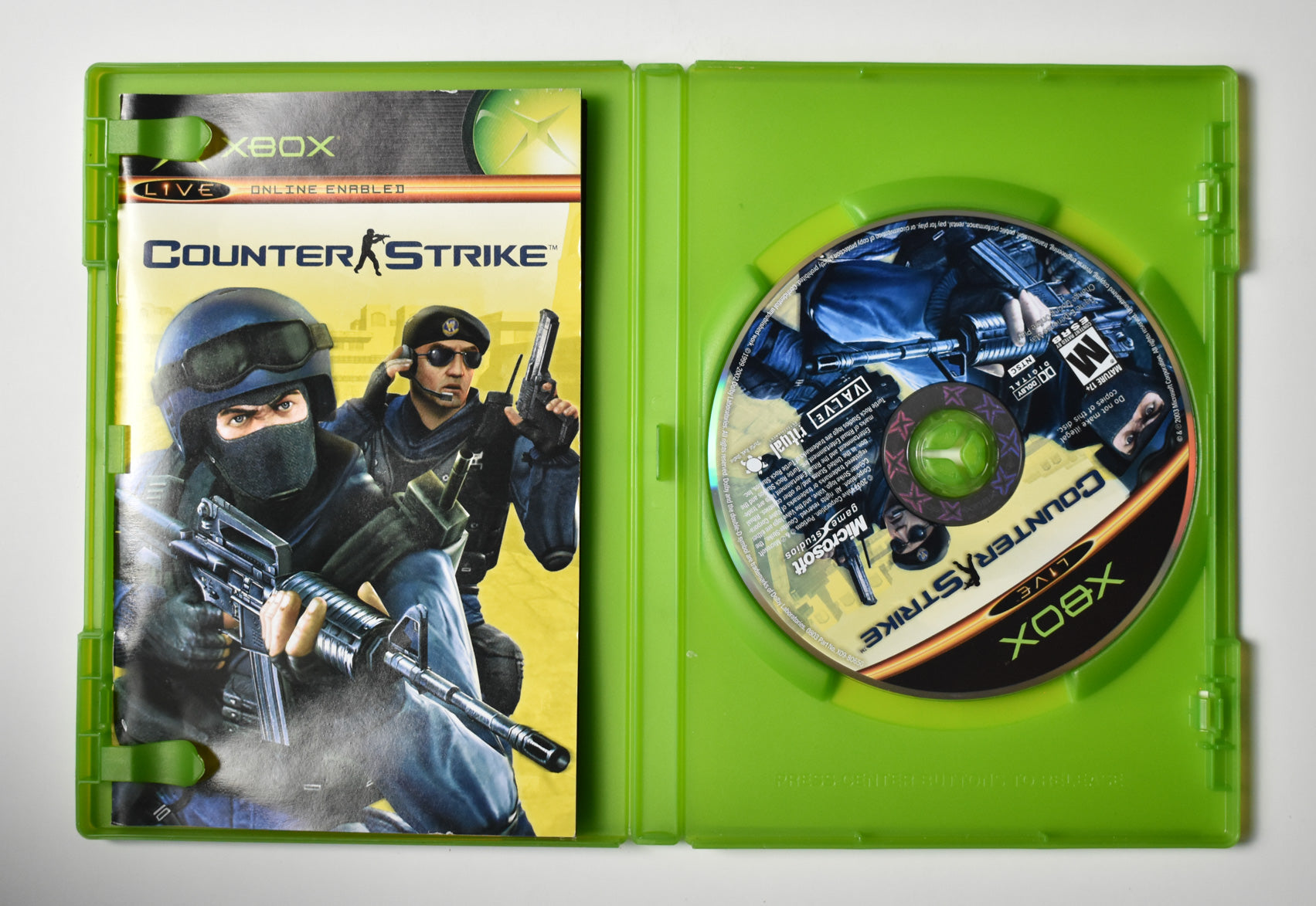 Xbox Counter Strike Game Used Microsoft Xbox Original USED