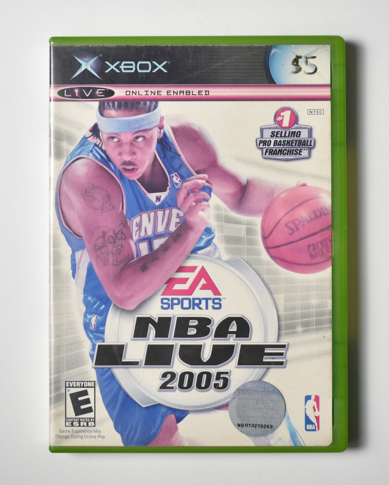 Xbox NBA Live 2005 Used Microsoft Xbox Original USED