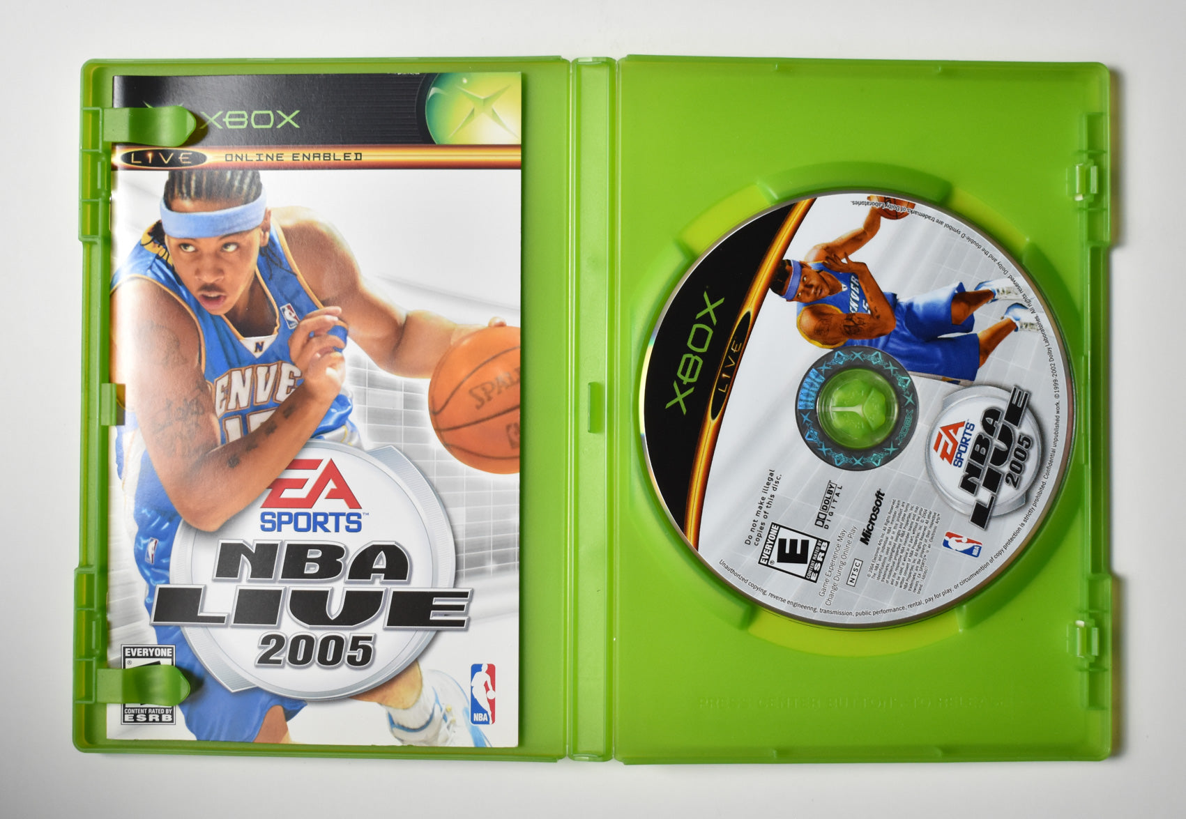Xbox NBA Live 2005 Used Microsoft Xbox Original USED
