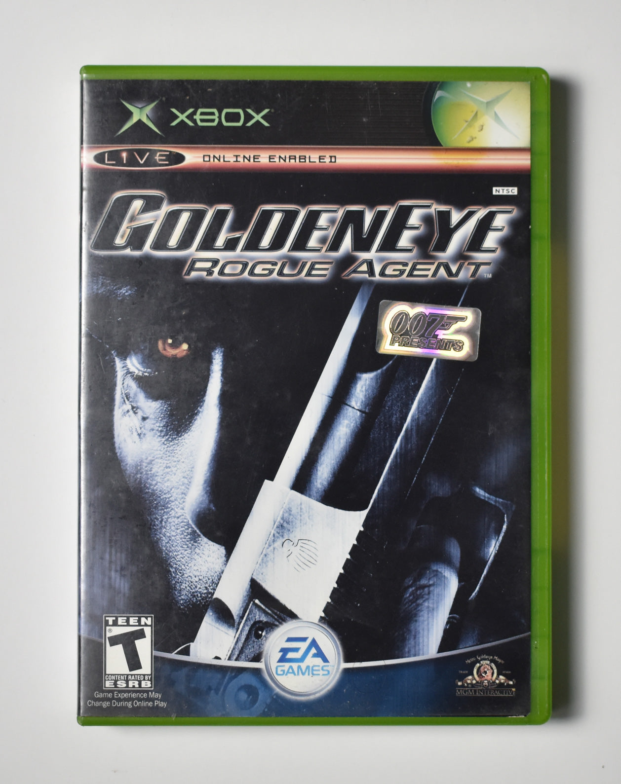 Xbox Golden Eye Rogue Agent Video Game Used Microsoft
