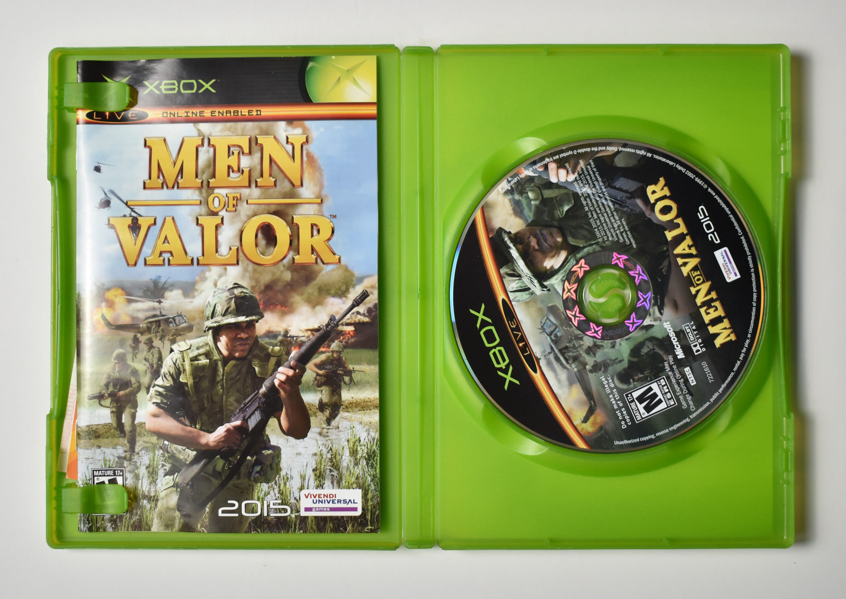 Xbox Men of Valor Microsoft Xbox Original USED