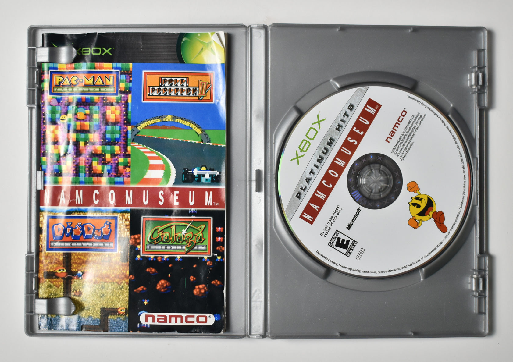 Xbox Namcomuseum Namco Game Platinum Hits Microsoft Xbox Original USED
