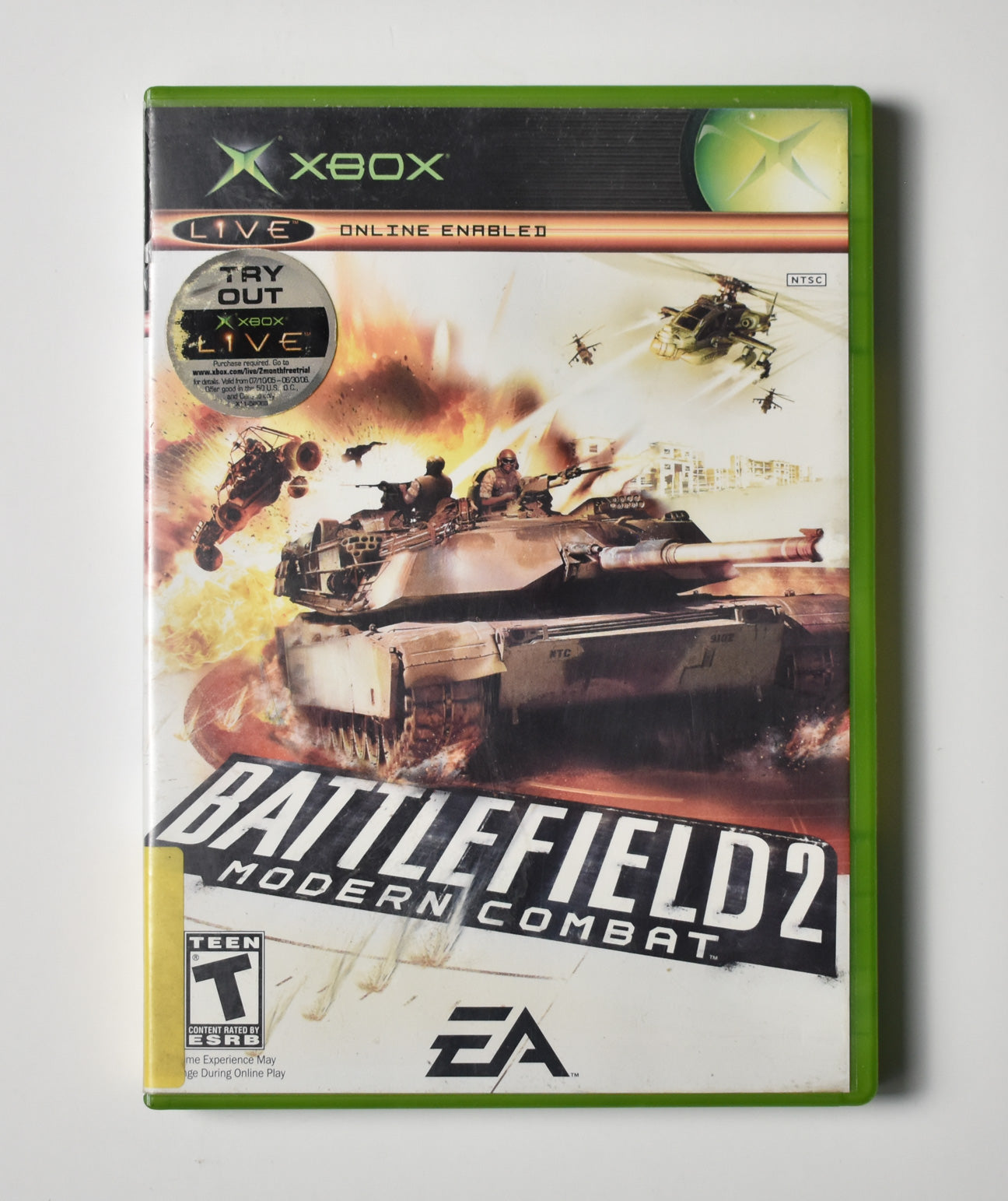 Xbox Battle Field 2 Modern Combat USED