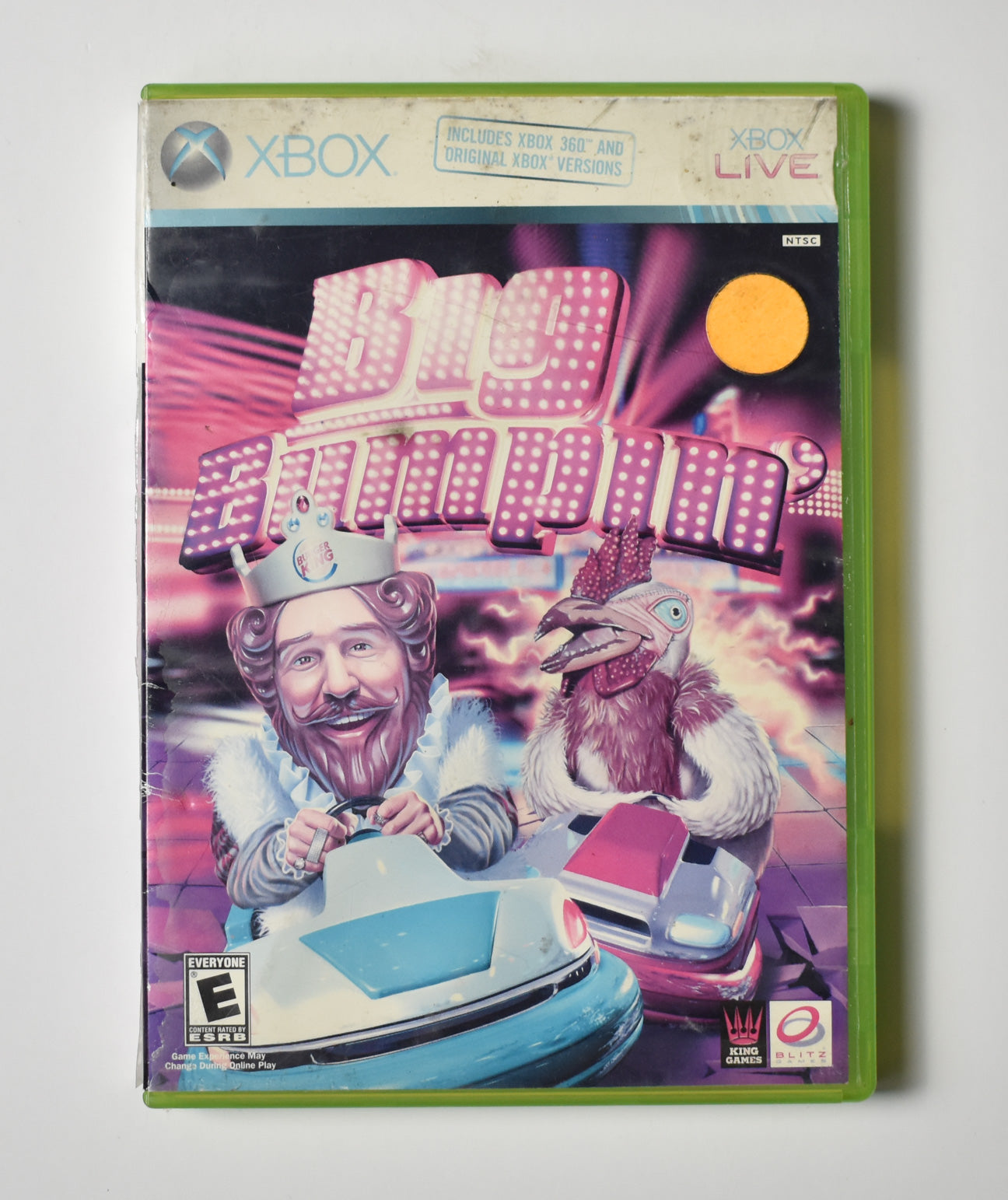 Xbox Big Bumpin Burger King Game USED
