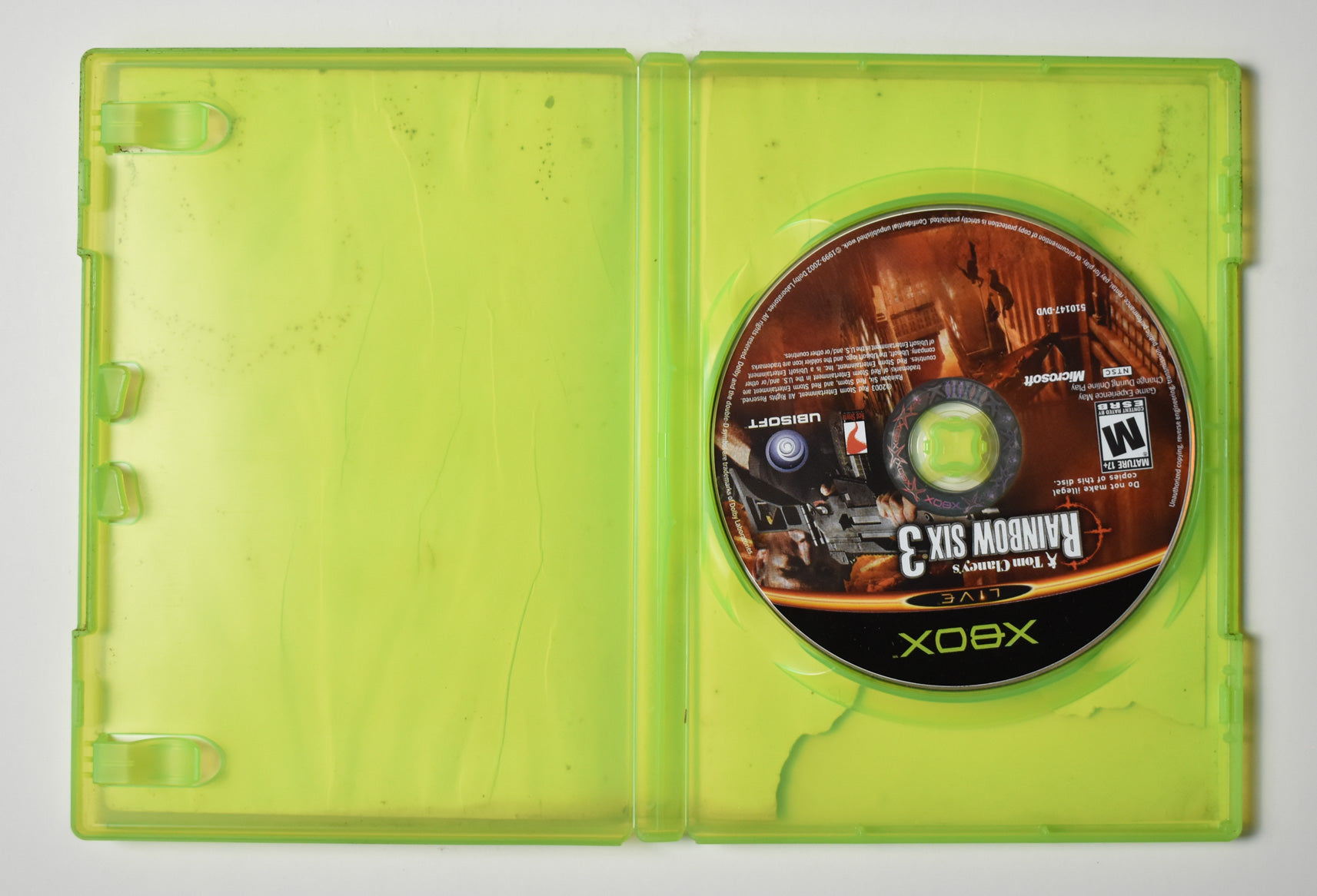 Xbox Rainbow Six 3 Video Game Microsoft Original Xbox Game