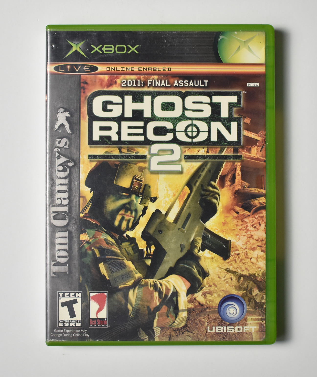 Xbox Ghost Recon 2 Tom Clancy 2011 Final Assault Microsoft Xbox Original USED