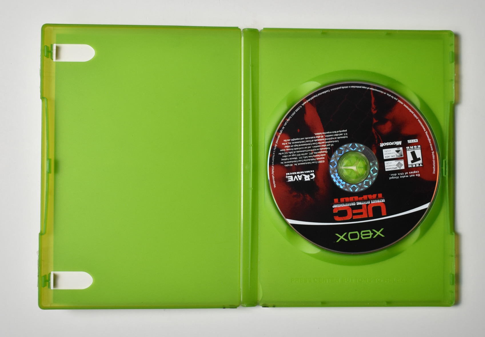 Xbox UFC Fighting Champion Game Microsoft Xbox Original Game Used