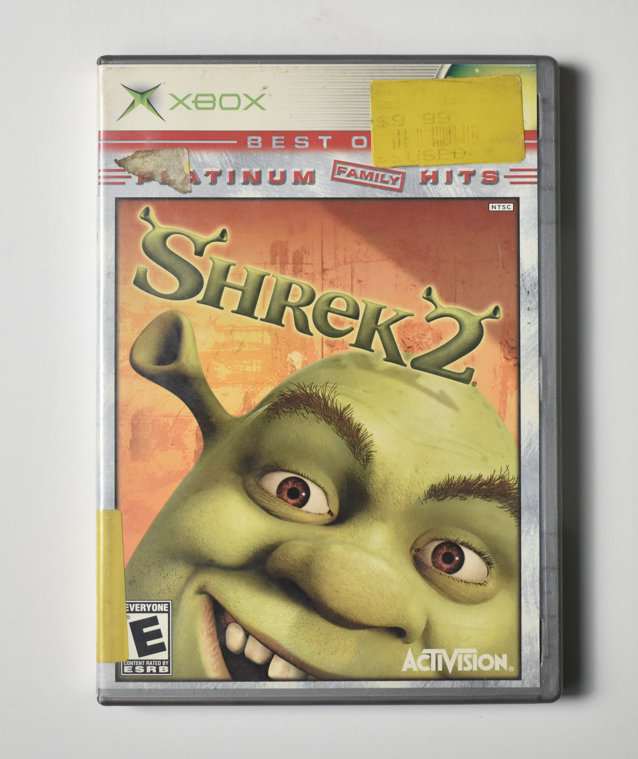 Shrek 2 Xbox Original Game Microsoft Used 2004 Platinum Family Hits