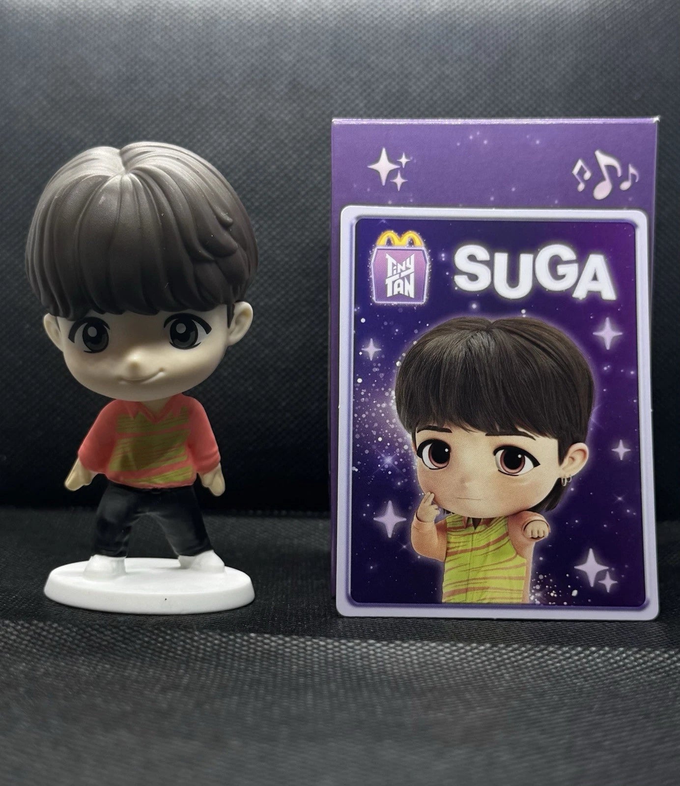 Tiny Tan SUGA Limited Edition NEW Figurine Exclusive McDonald's 2025!