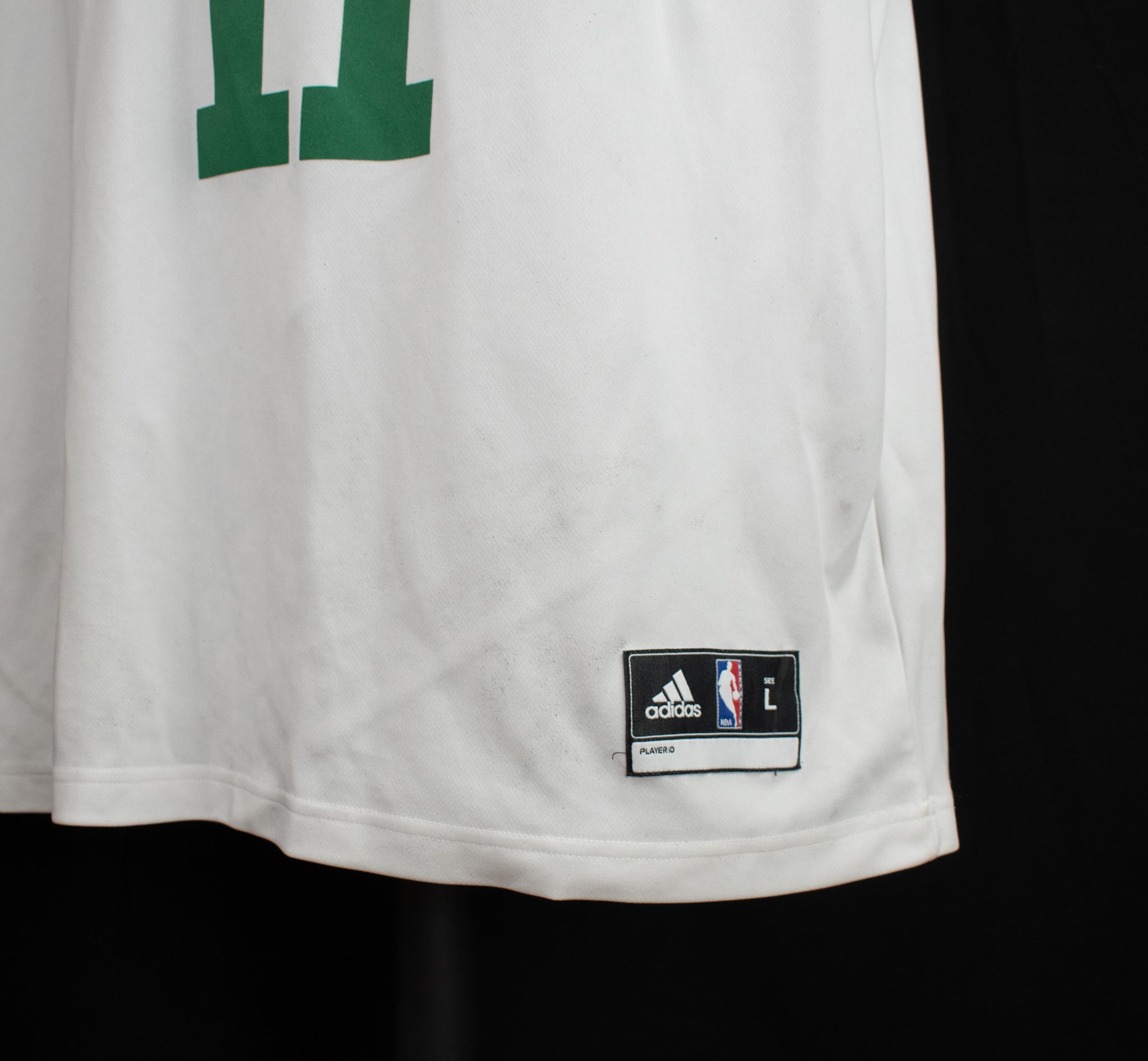 Boston Celtics Adidas NBA Jersey White Pullover Kyrie Irving 11 Basketball 2017