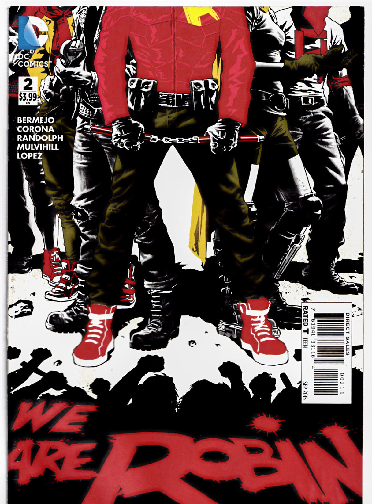 We Are Robin 2 Dc Comics Comic Book 2015 Mint Condition