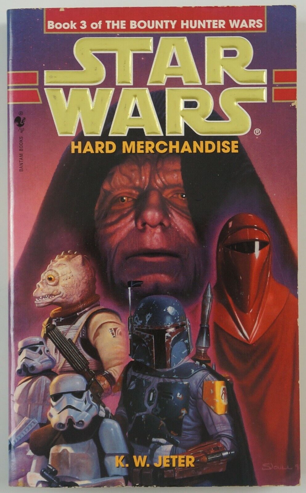 Star Wars Soft Cover KW Jeter Bantam Spectra Book 3 Hard Merchandise