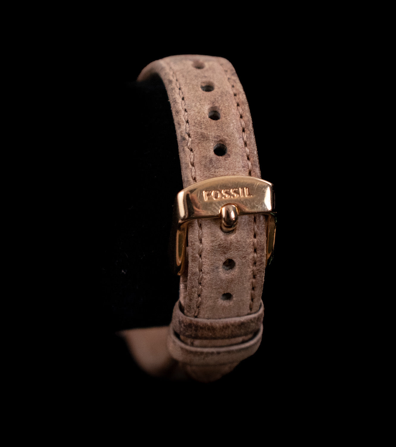 Fossil Stainless Steel Woman’s Wrist Watch 14 Inch Band Used 3ATM ES3796 741504 Authentic