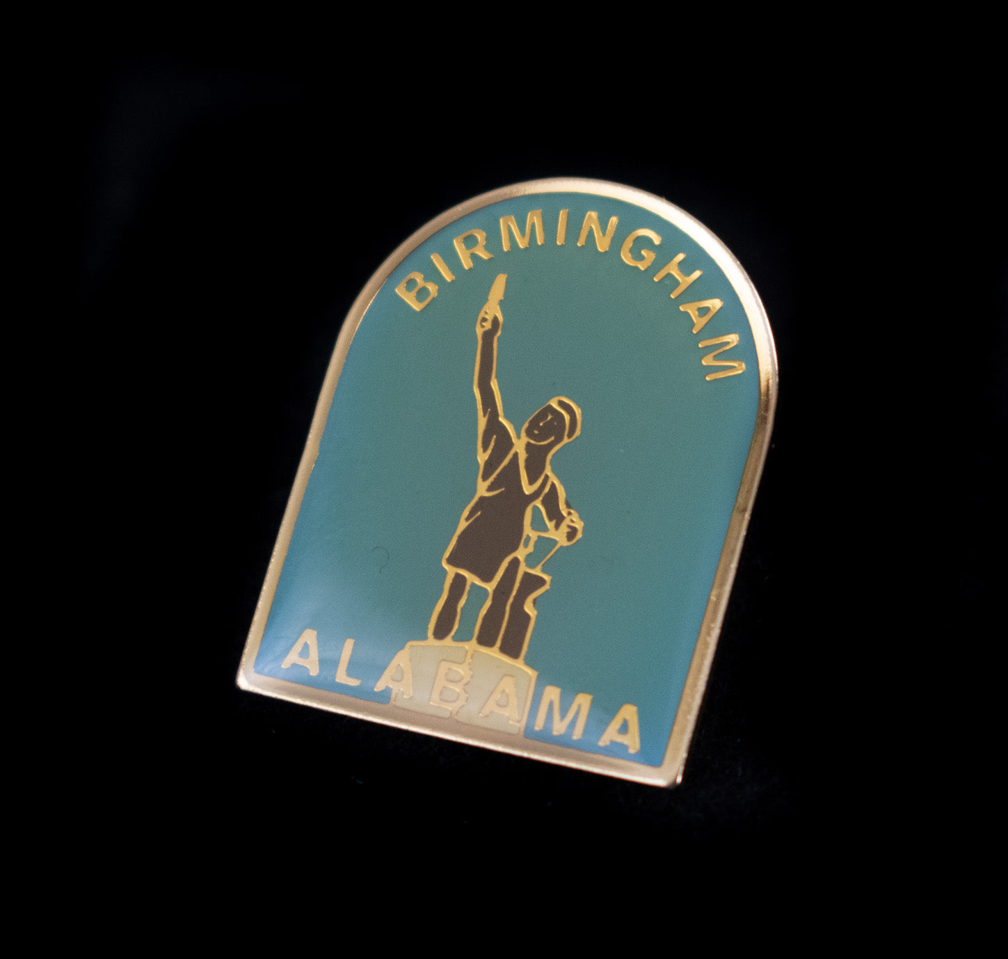Birmingham Alabama Vulcan Greek God Pin God of Fire Vintage Pin RARE 1 inch NEW