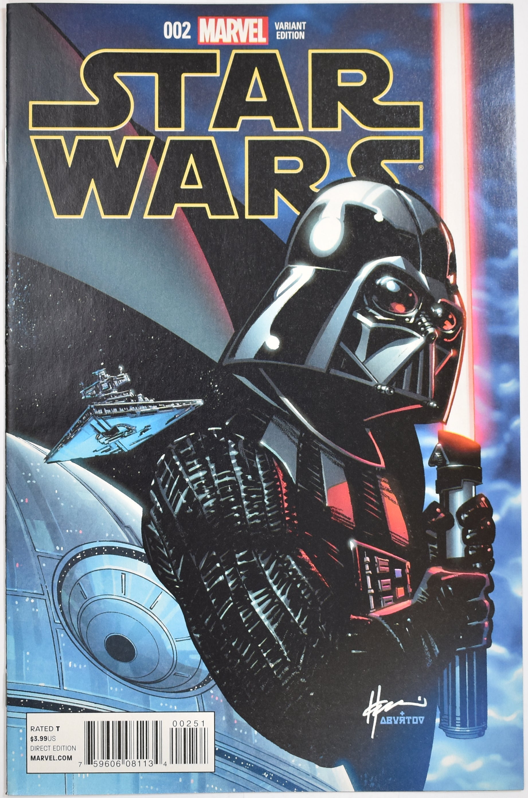 Star Wars 002 Marvel Comic Book Variant Edition