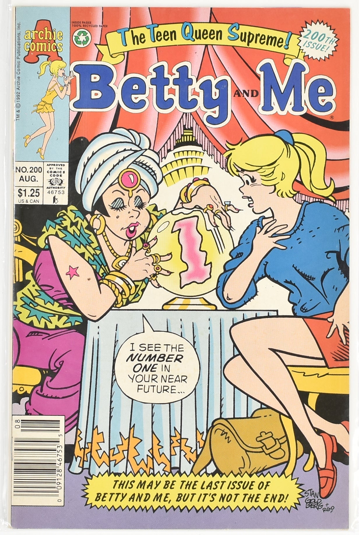 Betty and Me The Teen Queen Supreme 200Th Issue