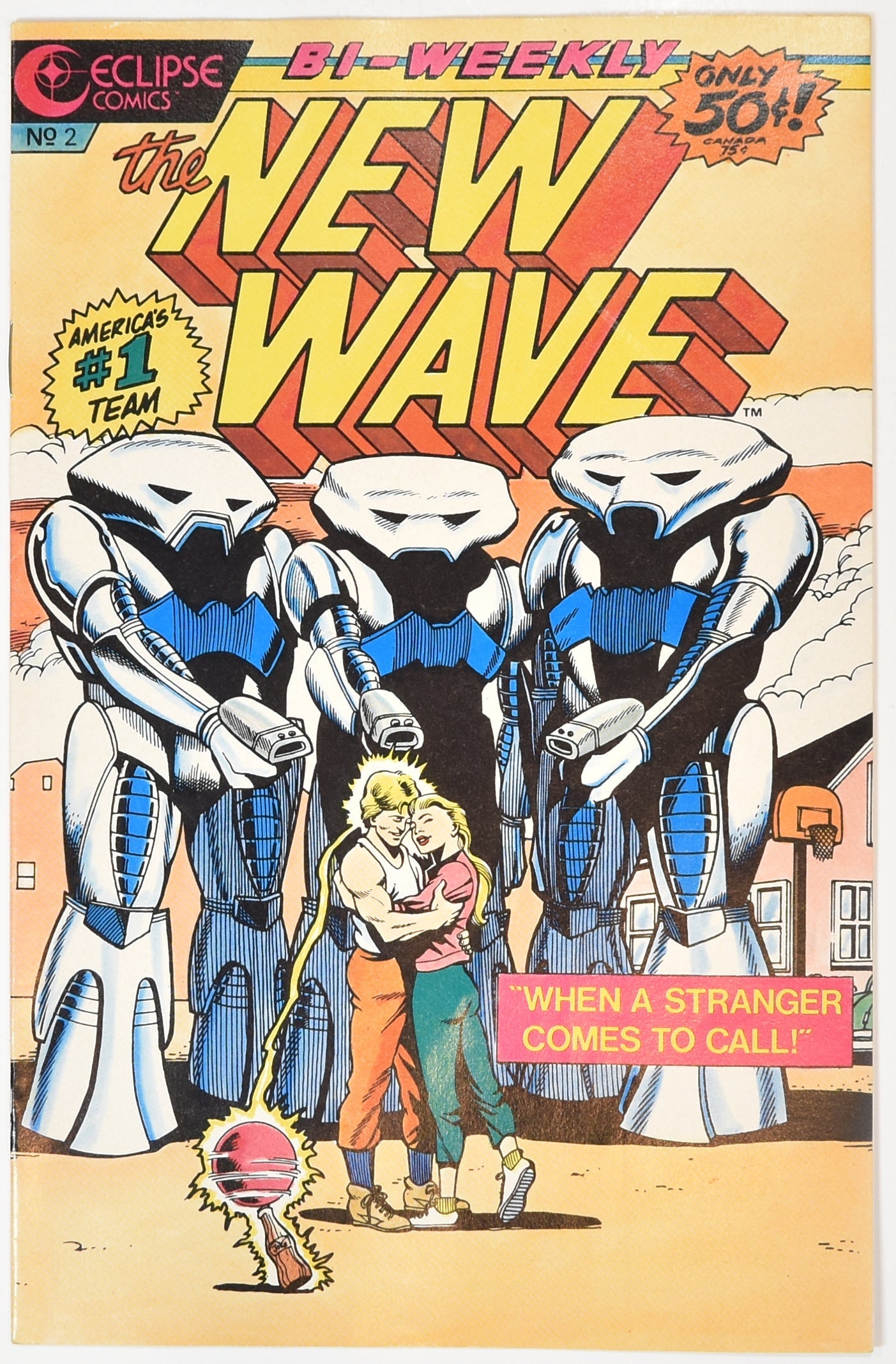 The New Wave Comic Book No. 2 Eclipse Comics BI Weekly 1986