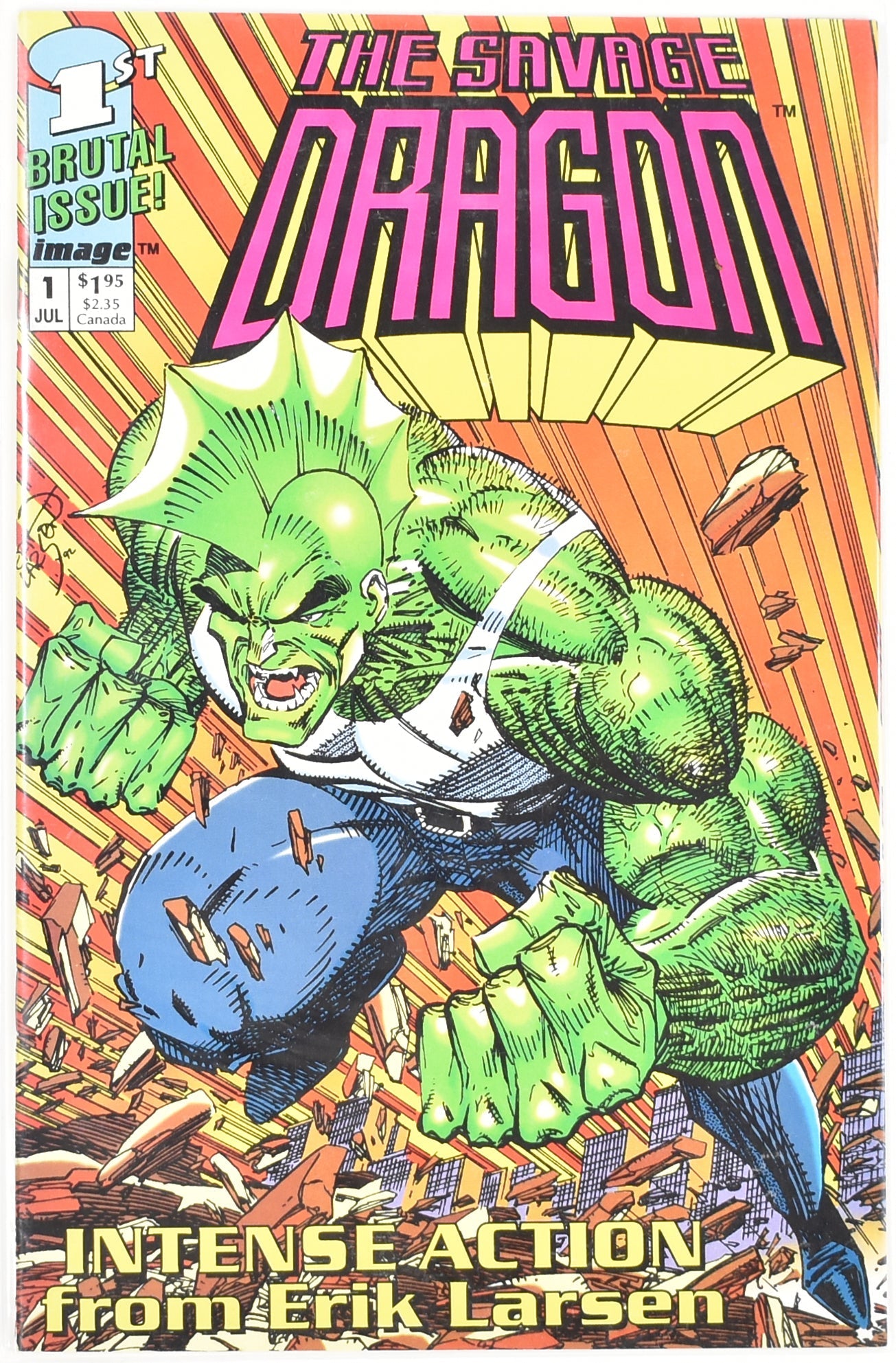 The Savage Dragon 1st Brutal Issue IMAGE Comics Jul