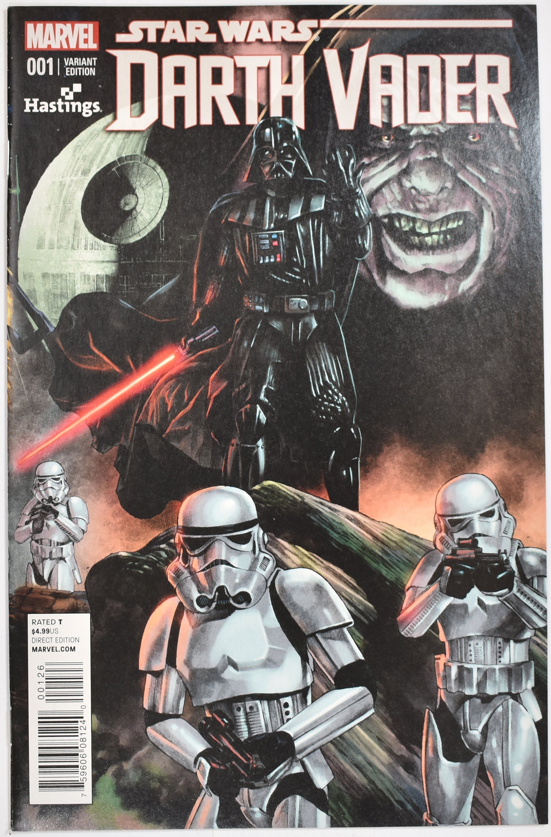 Star Wars Comic Book  Darth Vader 1 Hastings Edition 2015