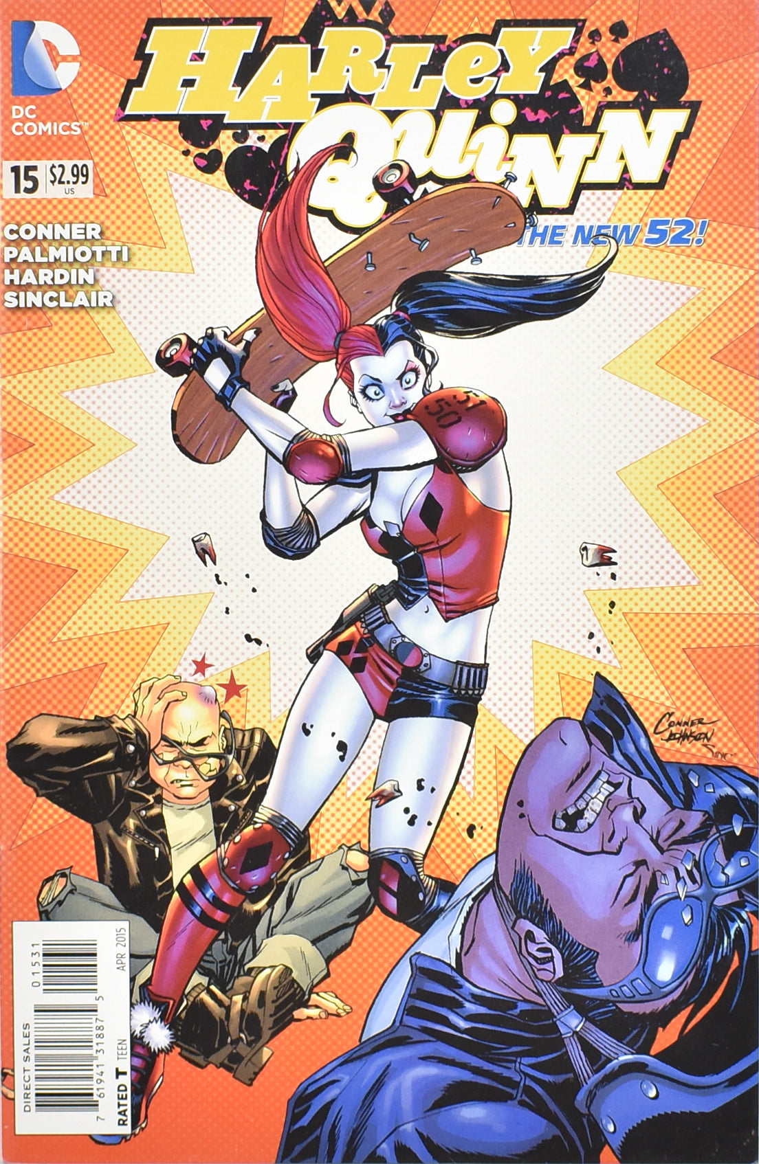 Harley Quinn Comic Book 15 Dc Comics APR 2015 New 52