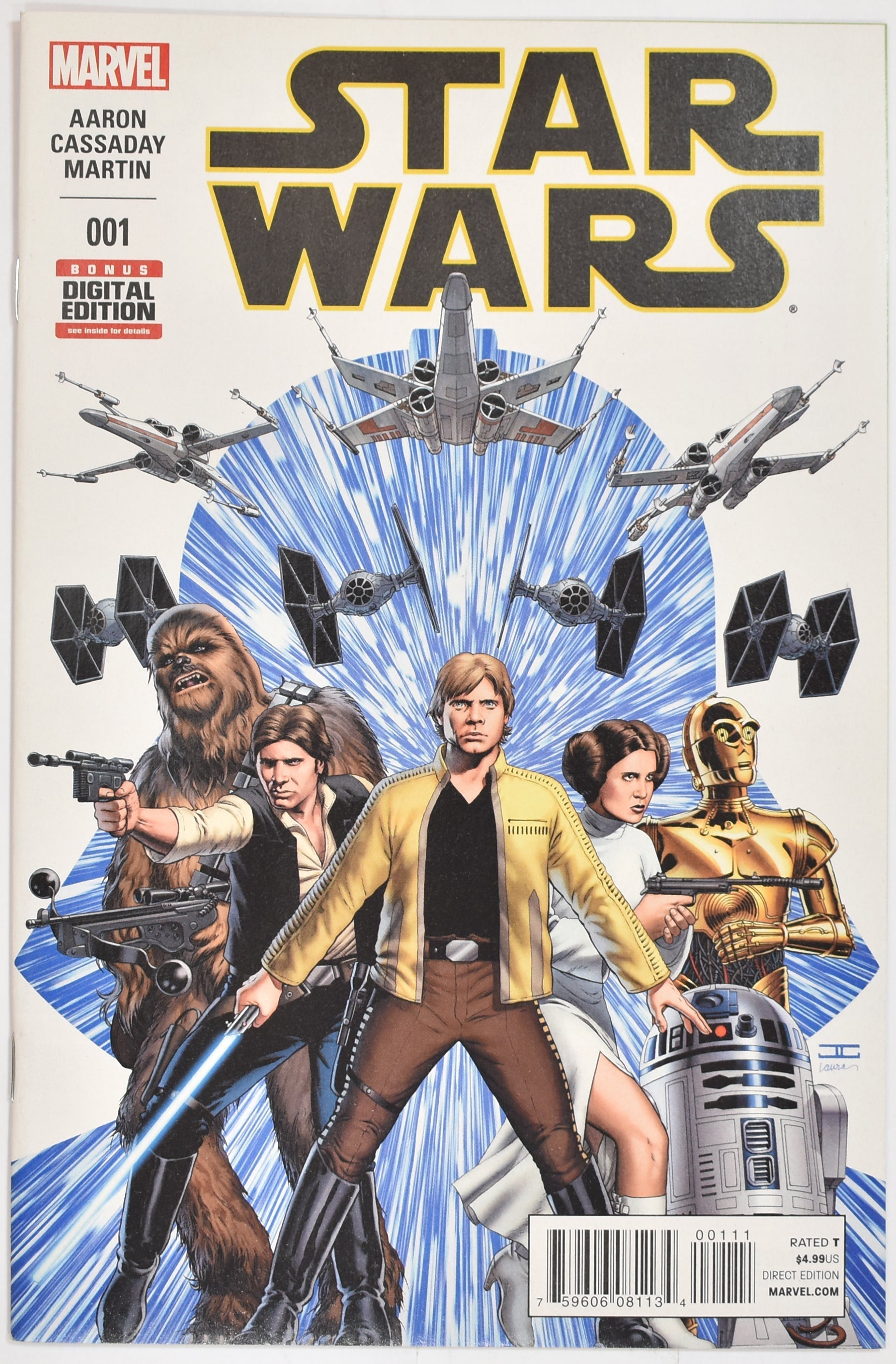 Star Wars Comic Book 001 Marvel Comics 08113