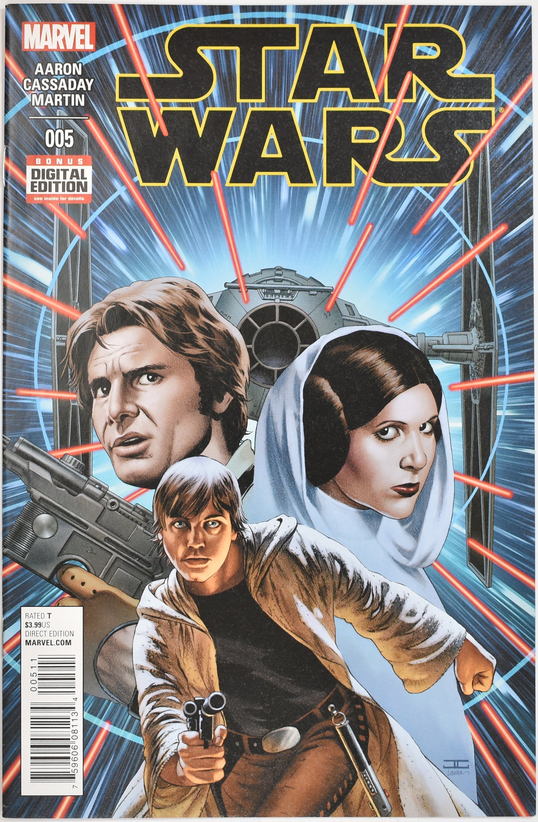 Star Wars Comic Book 005 Marvel Comics Aaron Cassaday US Comic Book