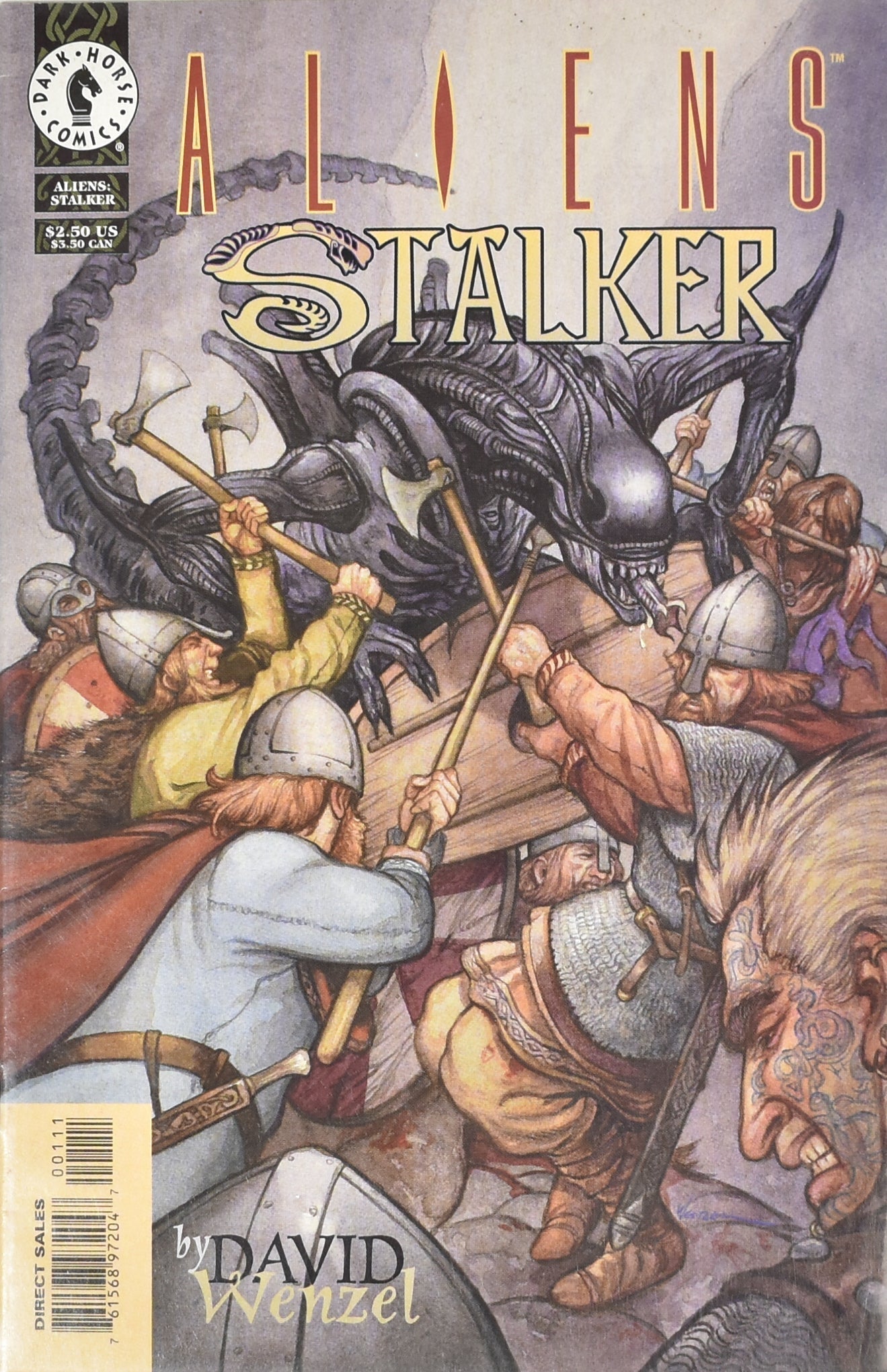 Aliens Stalker Dark Horse Comics Comic Book David Wenzel