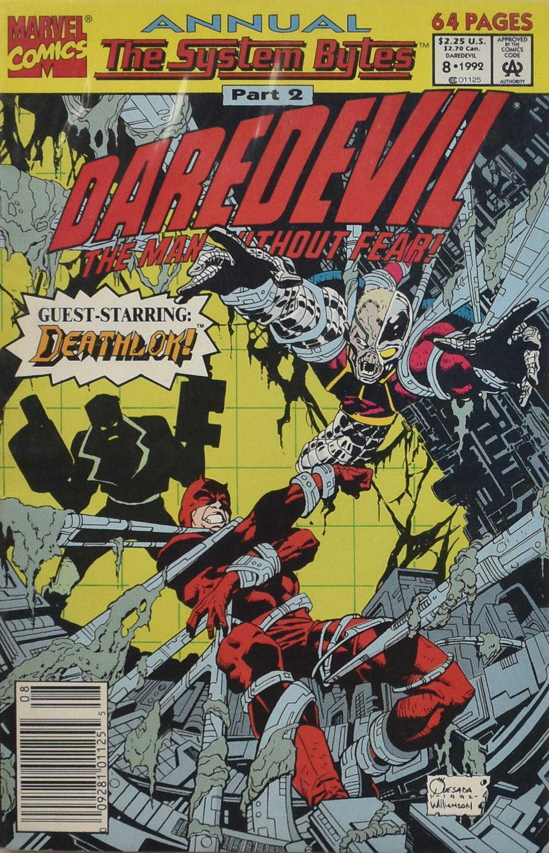 Dare Devil the Man without Fear Guest Staring Death Lok Marvel Comics 8