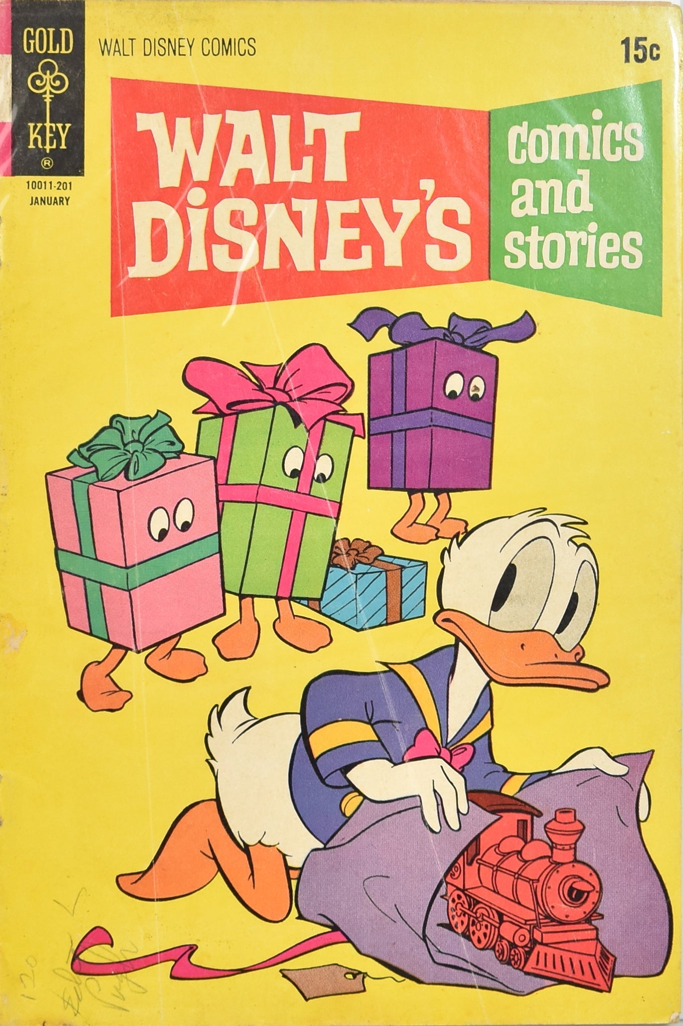 Walt Disney Comics and Stories Gold Key Comics Jan 32