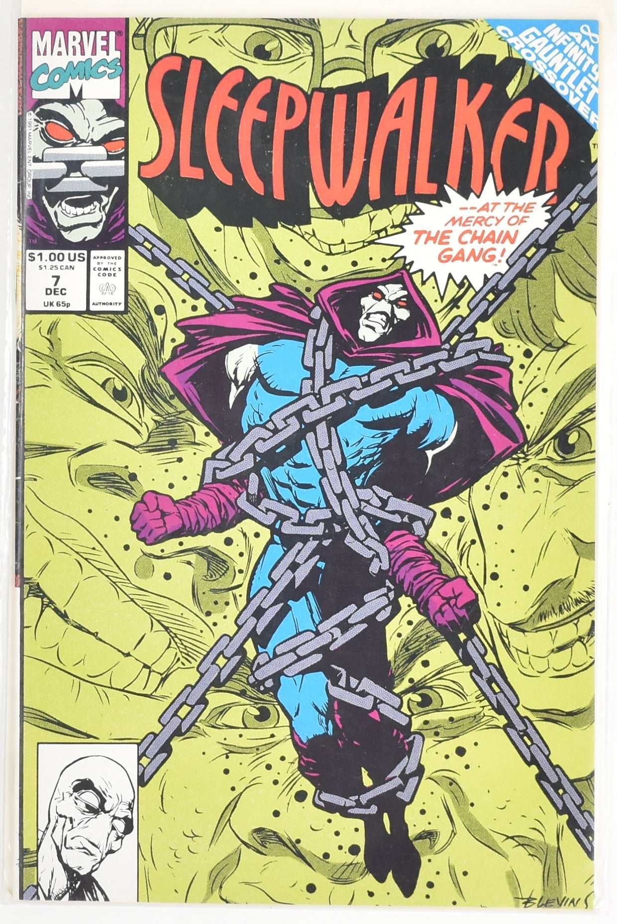 Sleep Walker 7 Marvel Comics Comic Book