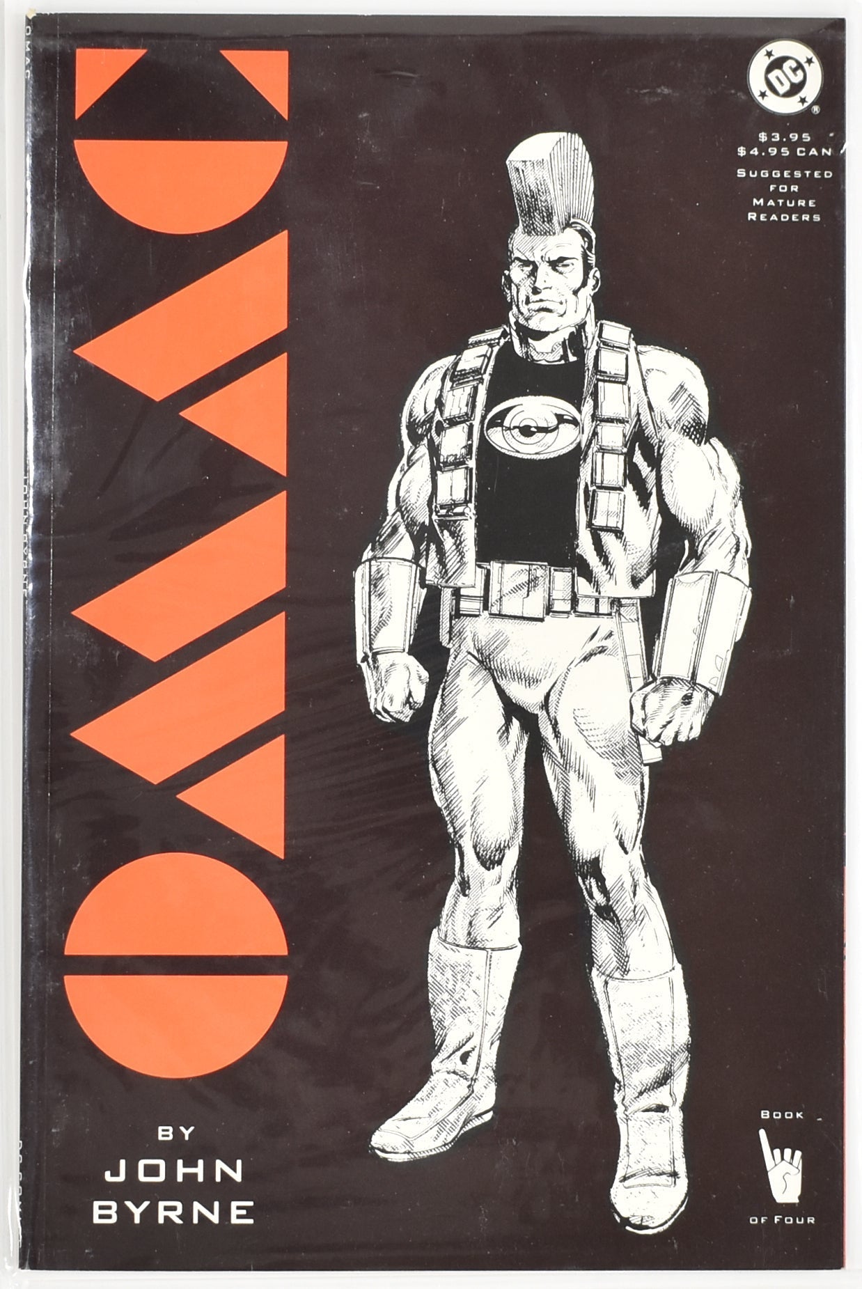Omac Comic Book 1 BY John Byrne DC Comics