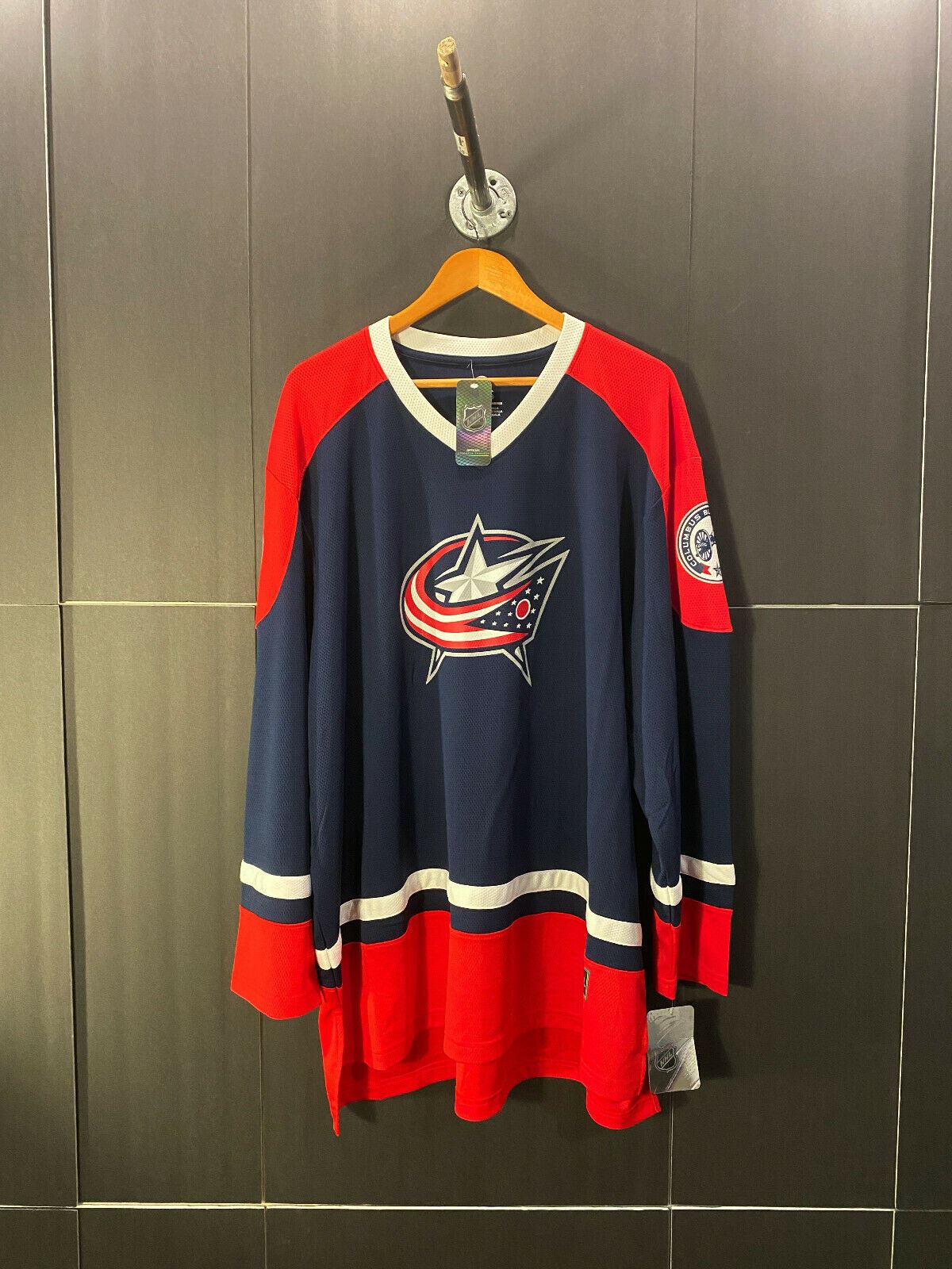 Columbus Blue Jackets Jersey Plain Back 2 XL