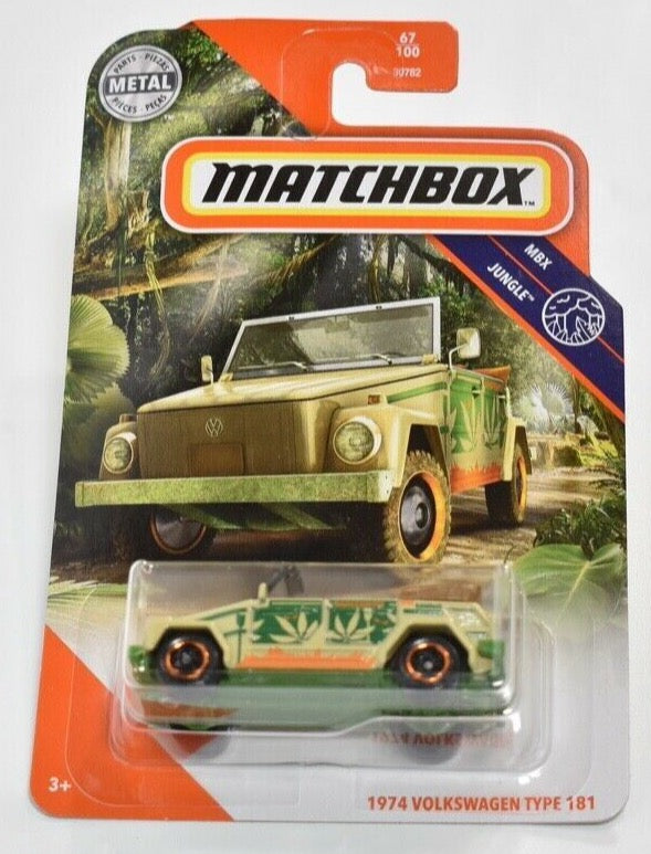 Matchbox Volkswagon Type 181 1974 Volkswagen 67 of 100