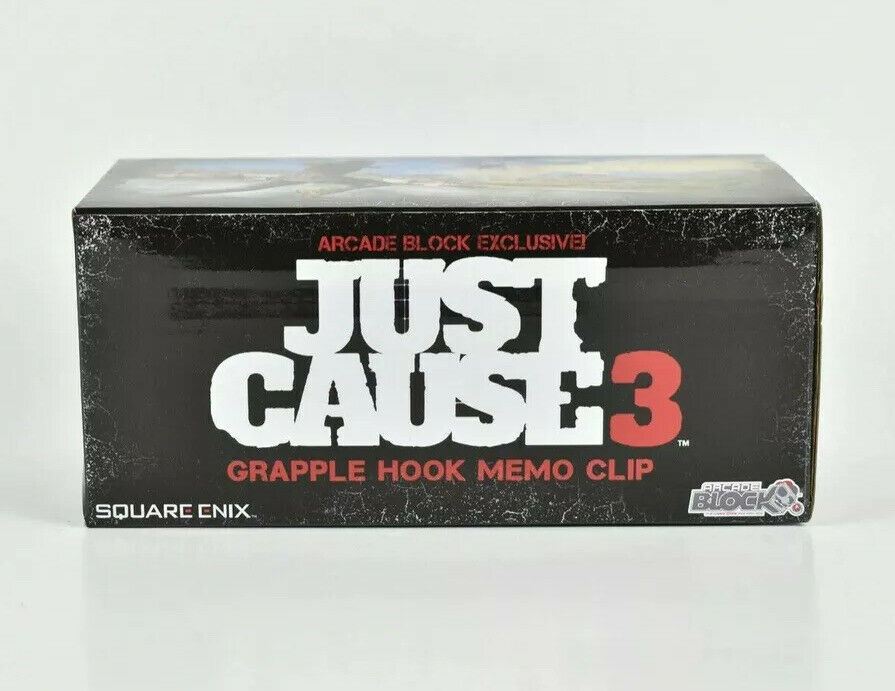 Just Cause 3 Grapple Hook Memo Clip Arcade Block Exclusive