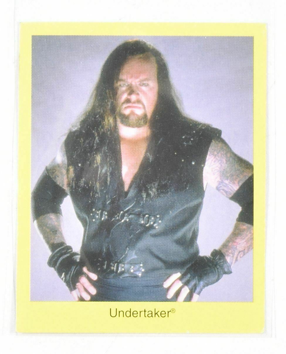 Under Taker WWF Card Trivia Card Wrestling Collectible Trivia Card