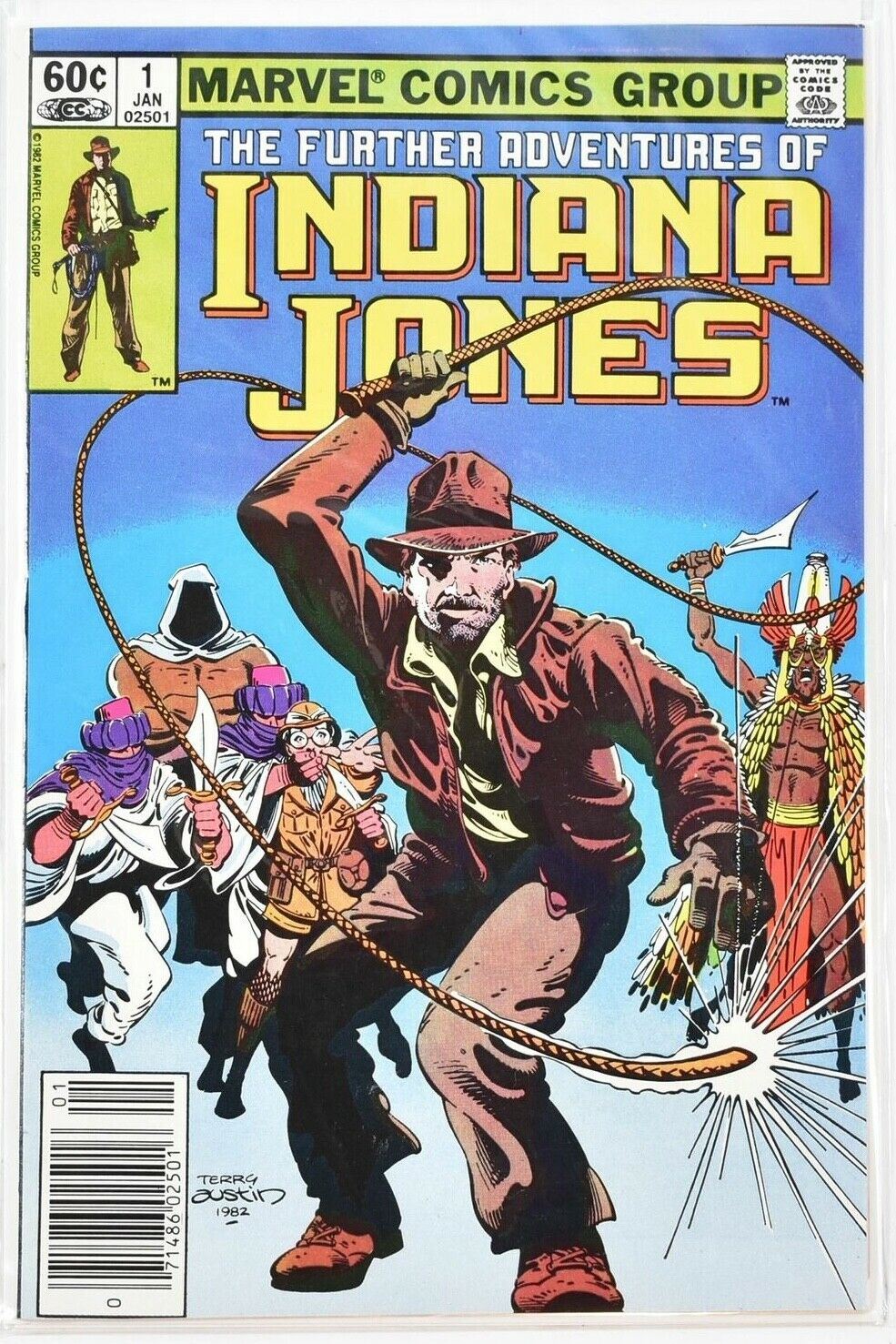 The Further Adventures of Indiana Jones Comic Book Marvels Group 1st Issue