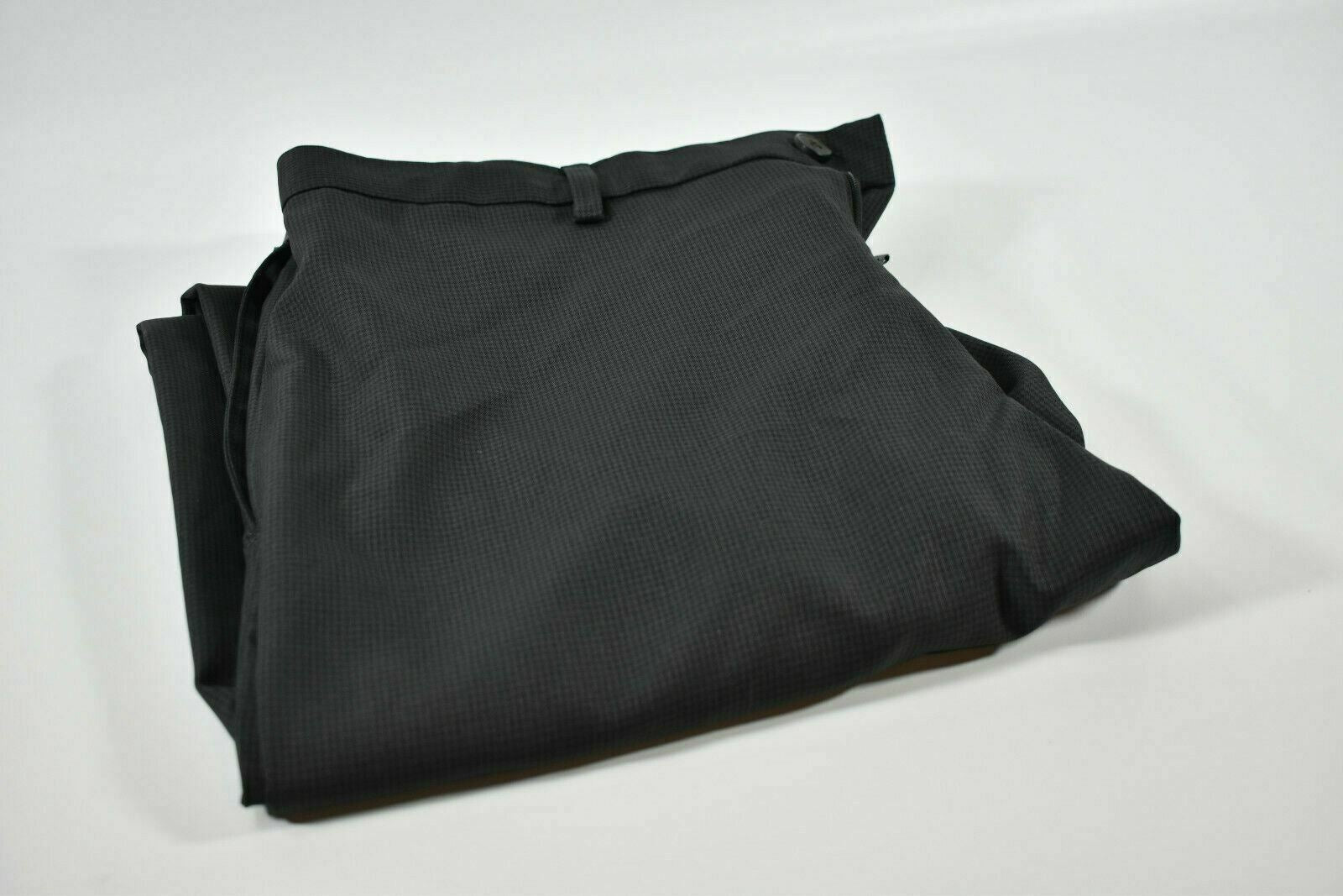 Hagger Classic Dress Pants Stretch Dark Grey Size 36 X 29 Flat Front No Iron