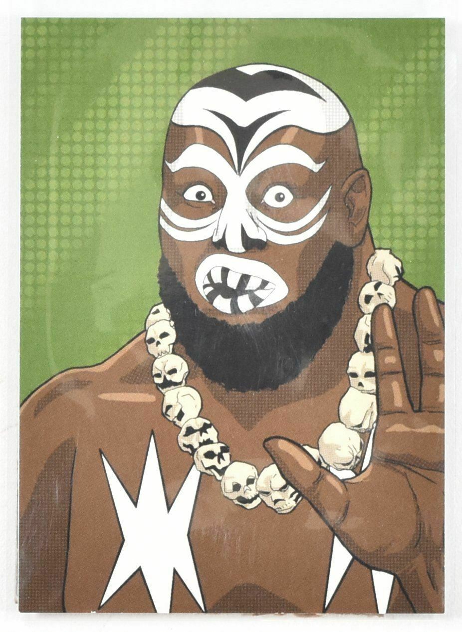 Pro Wrestling LOOT Seires 3 Trading Card Kamala 16 2019 Wrestling Loot Card