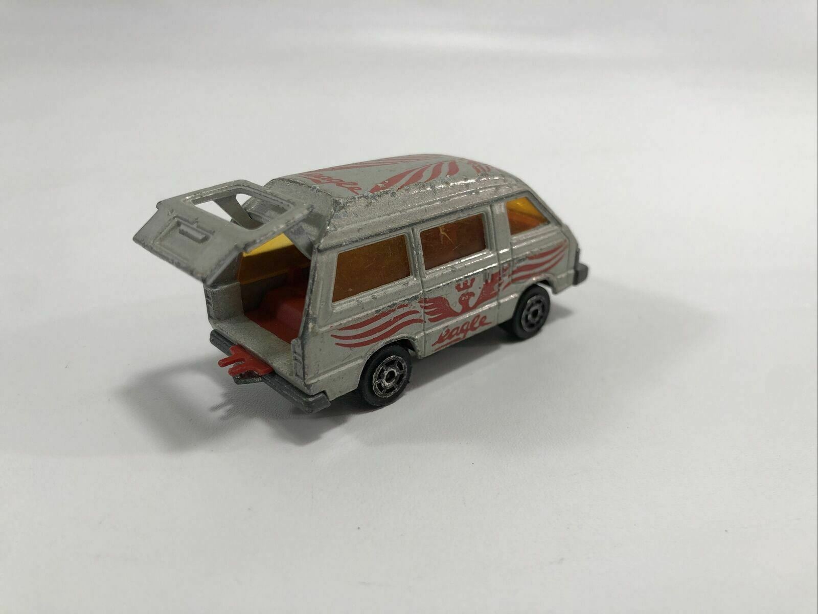 Majorette Toyota Lite Ace No 216 1/52 EAGLE Rear Hatch Opens France