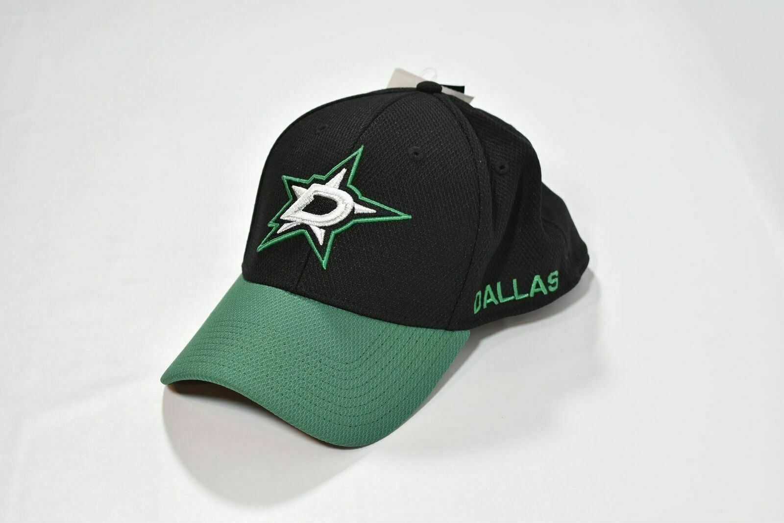 Adidas NHL Dallas Stars Hat Fitted flex fit Small Medium Flex Hockey