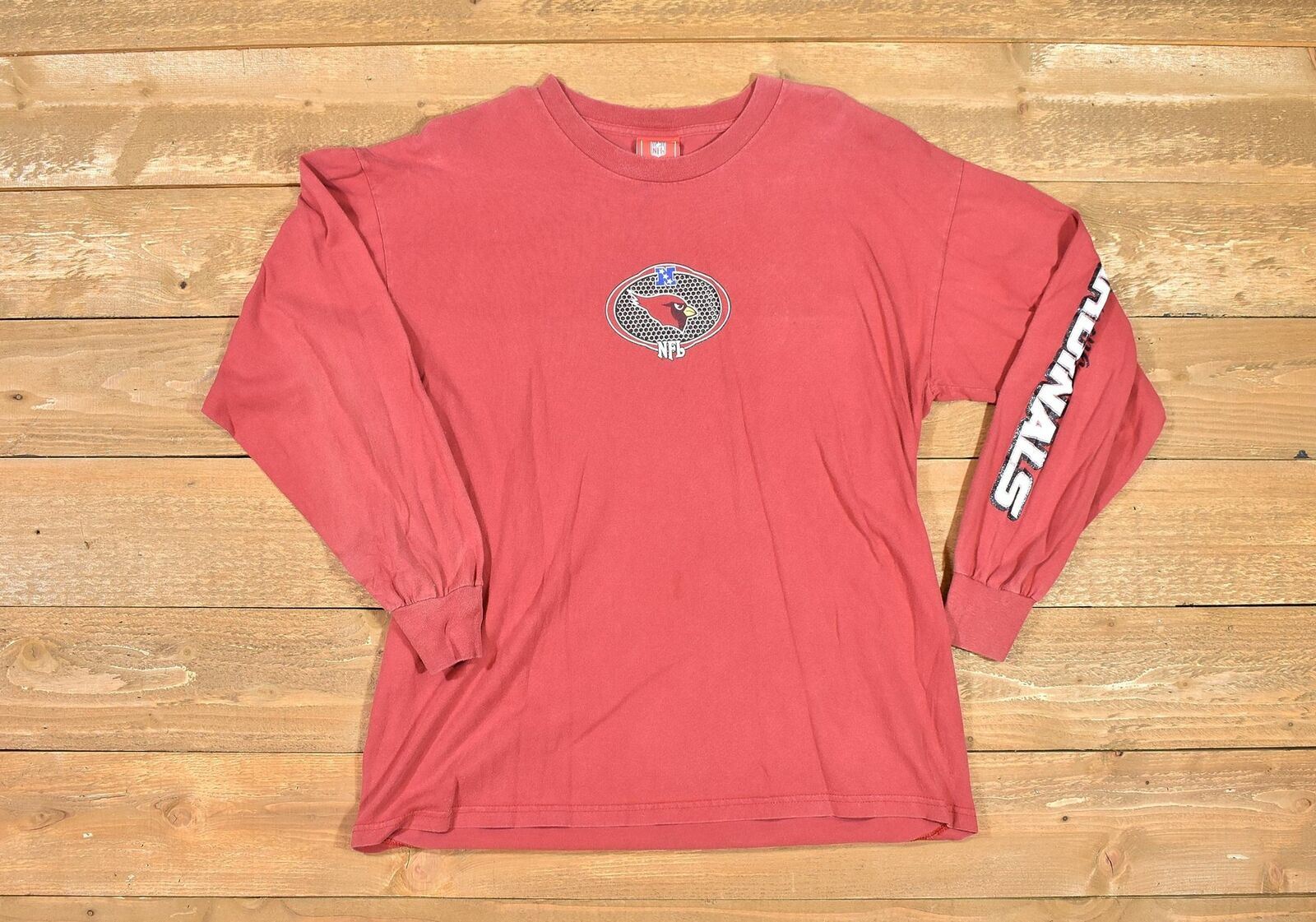 Arizona Cardinals Mens Long sleeve t shirt X-Large used tee NFL Branded