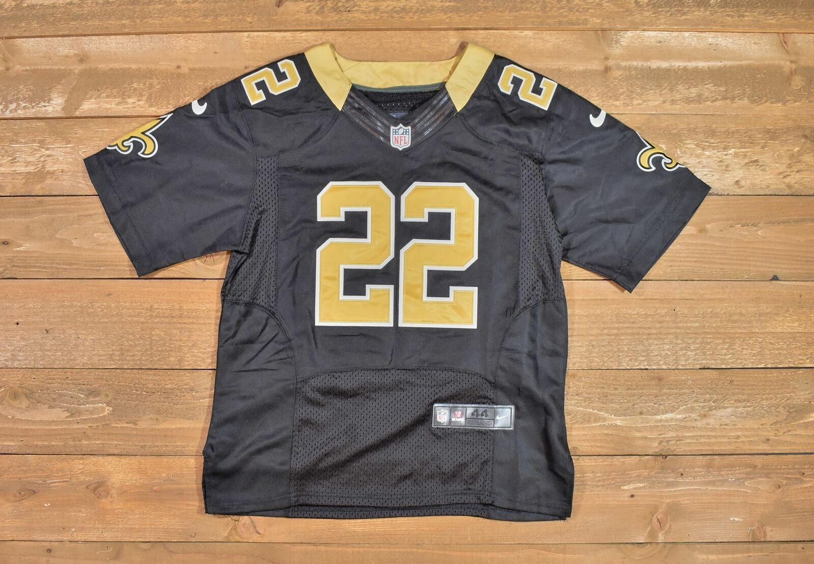 New Orleans Saints Jersey Ingram 22 Nike Authentic NFL Football Jersey Size 44 L
