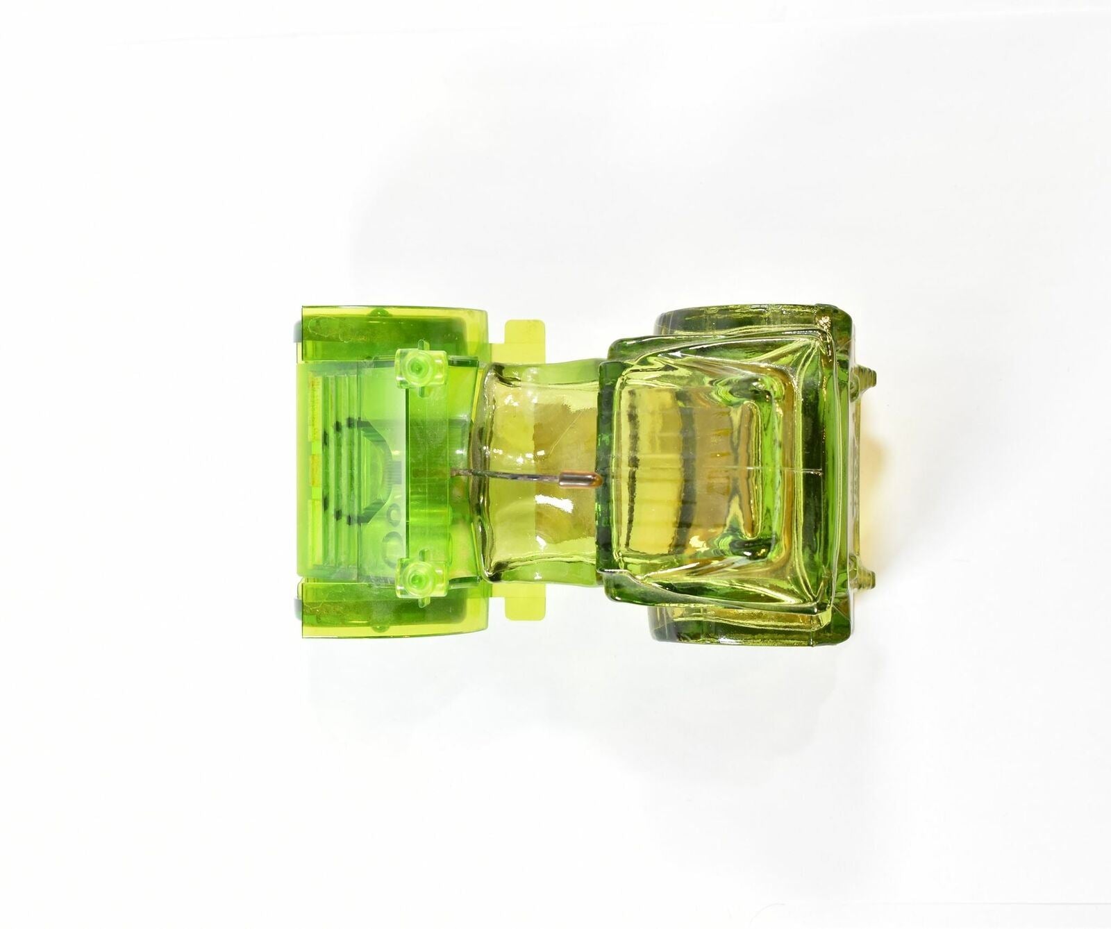 Avon Haynes Apperson 1902 Green glass bottle used After shave Avon blend 7 Almos