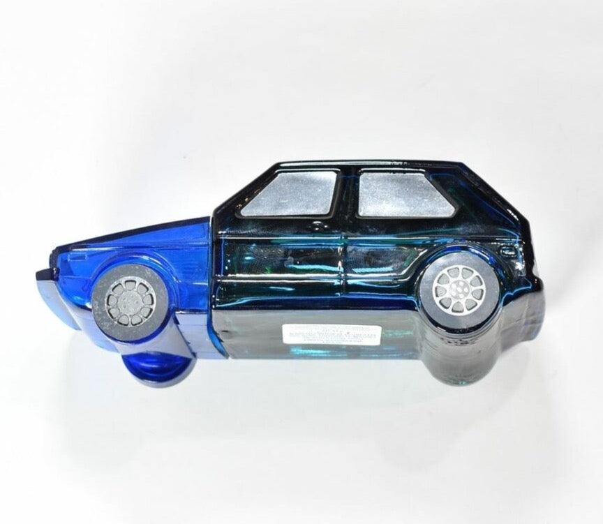 Avon Blue Volks Wagon Rabbit Cologne Filled 3.FL Oz used Light Musk Cologne