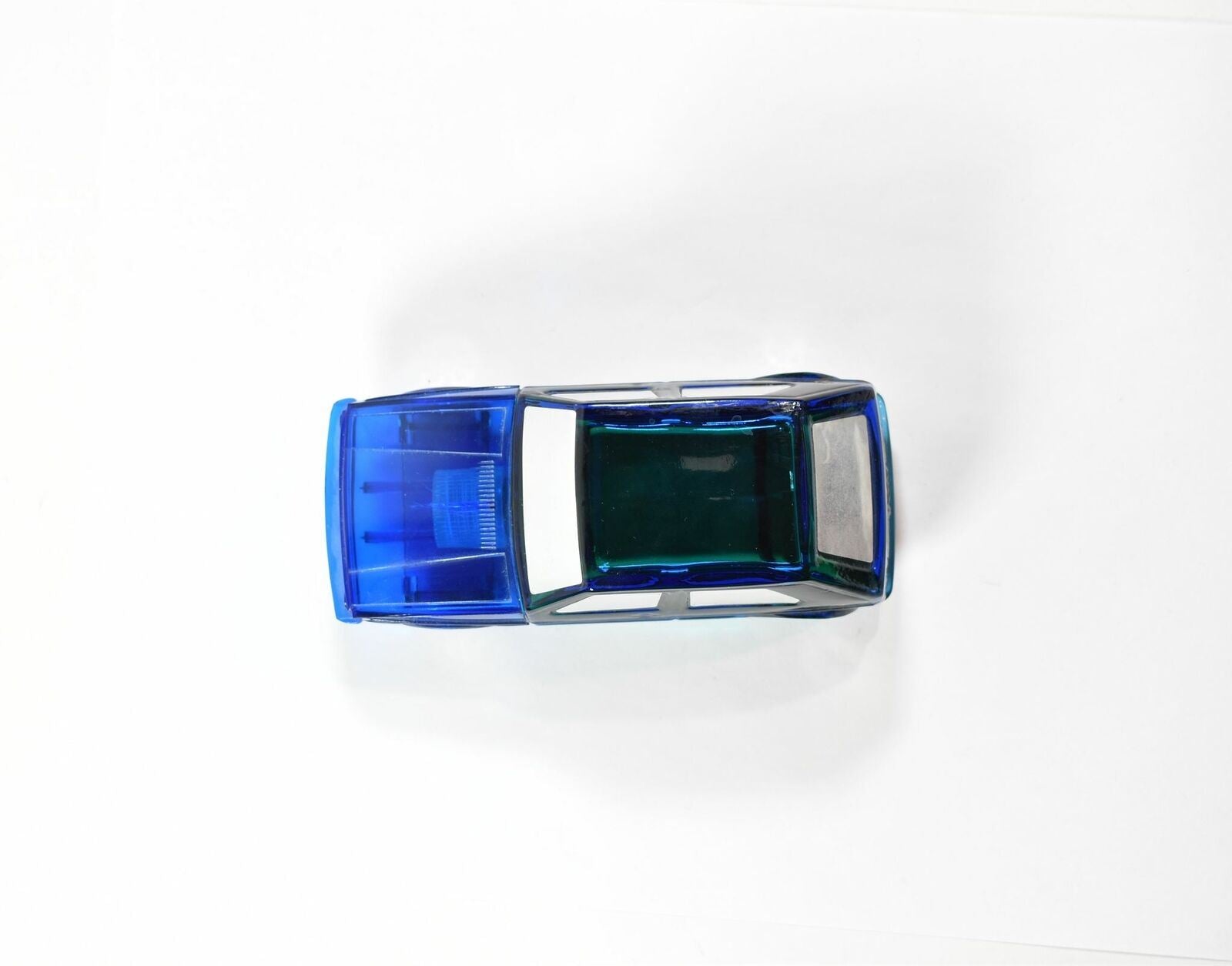 Avon Blue Volks Wagon Rabbit Cologne Filled 3.FL Oz used Light Musk Cologne