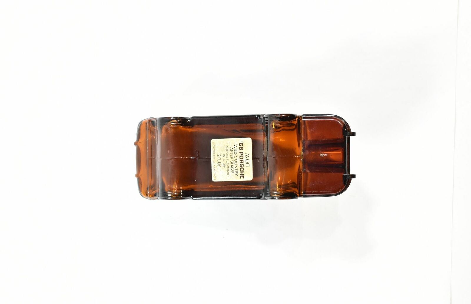 Avon 68 Porsche Wild Country aftershave used empty 2.FL Oz Decanter