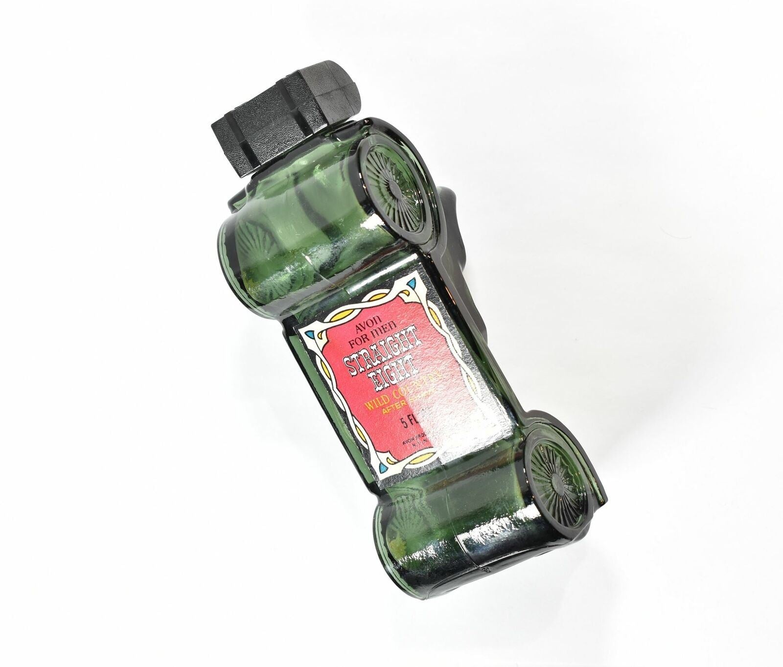 Avon For men Straight Eight Wild Country used glass bottle car empty